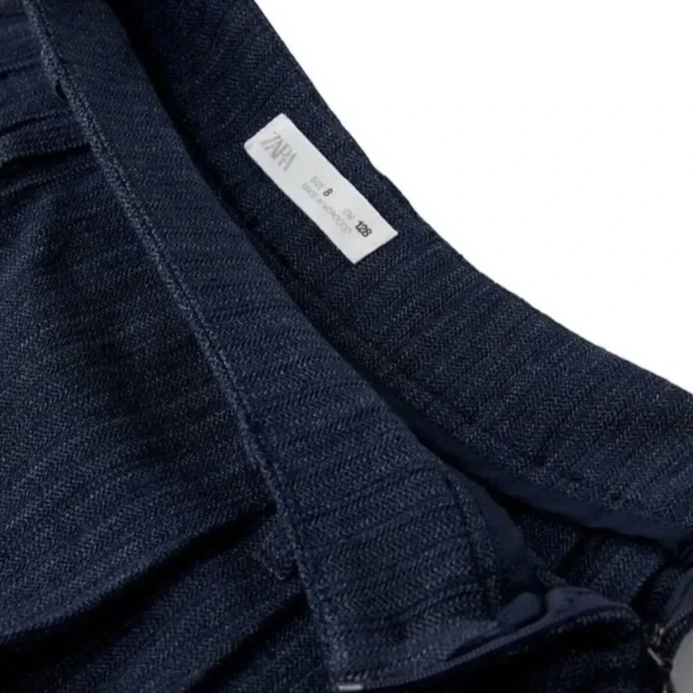 ZARA Kids | Blue | BOX PLEAT SKIRT